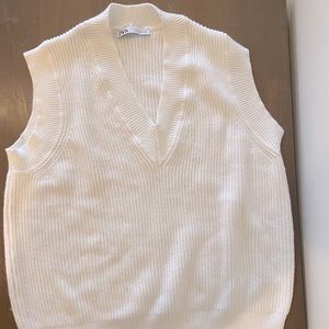 Zara Oversized Sweater Vest